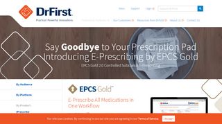 
                            4. E-Prescribing of Controlled Substances for ... - DrFirst