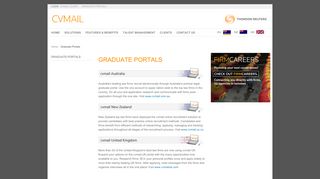 
                            2. e-recruitment solutions – graduate portals - cvmail