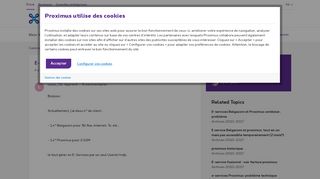 
                            7. E-services BELGACOM & PROXIMUS | Proximus Forum