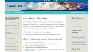 
                            11. e-Services Meghalaya
