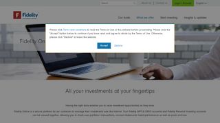 
                            4. E-Statements | Online Account Registration and ... - Fidelity