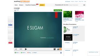 
                            3. E SUGAM |authorSTREAM