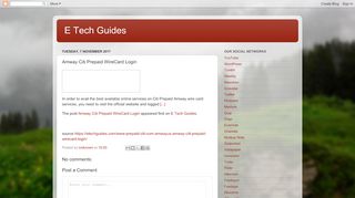 
                            7. E Tech Guides: Amway Citi Prepaid WireCard Login