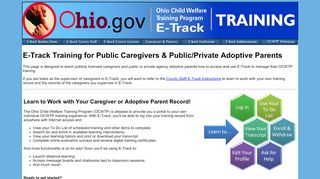 
                            8. E-Track Caregiver Training - OCWTP
