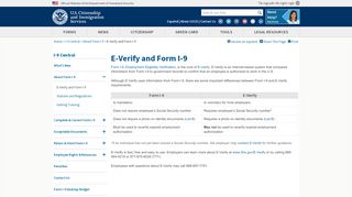 
                            8. E-Verify and Form I-9 | USCIS