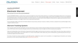 
                            4. E-Warrant System | Electronic Warrant Management system