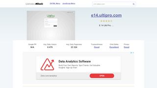
                            9. E14.ultipro.com website. UltiPro.
