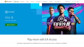 
                            6. EA Access | Xbox One