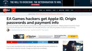 
                            5. EA Games hackers get Apple ID, Origin passwords and payment info ...
