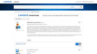 
                            8. EA6350 Connections - Linksys Community