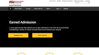 
                            6. ea.asu.edu - Home | Earned Admission