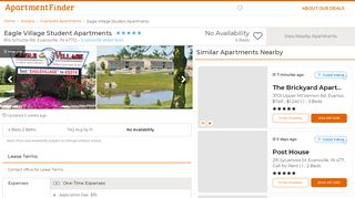 
                            6. Eagle Village Student Apartments - Evansville, IN | Apartment Finder