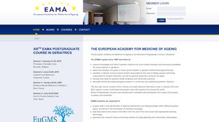 
                            6. EAMA - European Academy for Medicine of Ageing