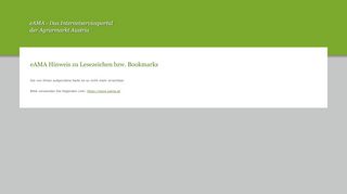 
                            4. eAMA Hinweis zu Lesezeichen bzw. Bookmarks