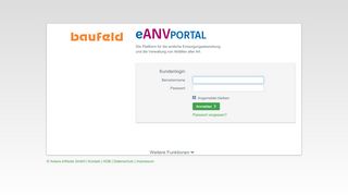 
                            1. eANVportal: Login