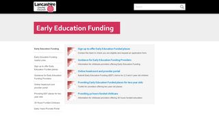 
                            5. Early Education Funding - Early Years Provider Portal
