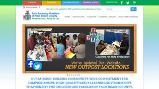 
                            1. Early Learning Coalition of Palm Beach County: Home