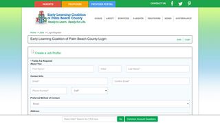 
                            4. Early Learning Coalition of Palm Beach County Login - Early Learning ...