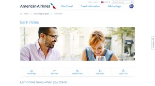 
                            4. Earn miles − AAdvantage program − American …