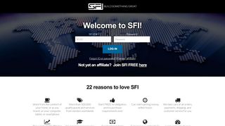 
                            2. Earn money online with the world's largest affiliate network, SFI