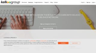 
                            2. Earn with Kelkoo publisher network - Kelkoo Group