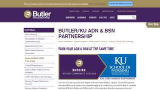 
                            9. Earn your ADN & BSN at the same time | Butler/KU ADN & BSN ...