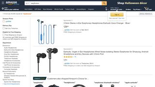 
                            3. earphones - Amazon.com