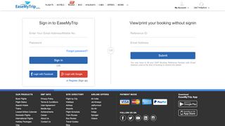 
                            3. EaseMyTrip.com - My booking