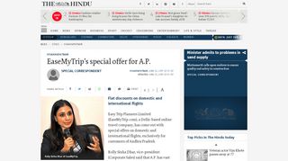 
                            8. EaseMyTrip’s special offer for A.P. - The Hindu