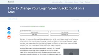 
                            9. Easily Change Your Login Screen Background on a Mac - Disk Drill