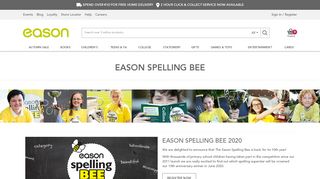 
                            5. Eason Spelling Bee | Register online at Easons.com