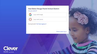 
                            5. East Baton Rouge Parish School District - Clever | Log in