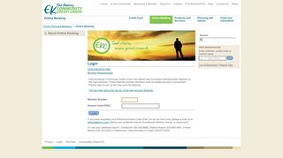 
                            5. East Kootenay Community Credit Union - Online Banking