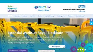 
                            1. East Lancashire Hospitals NHS Trust: Home