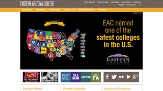 
                            8. Eastern Arizona College Homepage