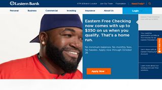 
                            4. Eastern Bank: Homepage