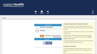 
                            7. Eastern Health - Equifax eRecruit