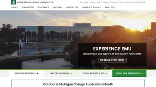 
                            8. Eastern Michigan University