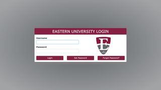 
                            4. Eastern University Login