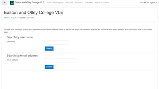 
                            1. Easton and Otley College VLE - moodle.eastonotley.ac.uk