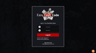 
                            11. Easy Cash Code | Login