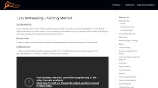 
                            4. Easy Innkeeping - Getting Started - Easyinn Keeping