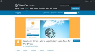 
                            2. Easy Login Styler – White Label Admin Login Page for ...