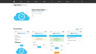 
                            8. ‎Easy Time Clock on the App Store - apps.apple.com