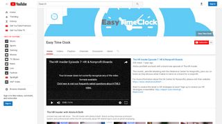 
                            7. Easy Time Clock - YouTube