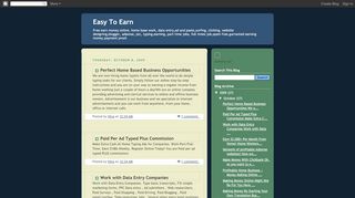 
                            7. Easy To Earn - blogspot.com