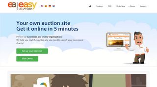 
                            3. Easy.Auction: Start your own auction website