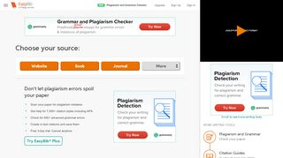 
                            2. EasyBib: Free Bibliography Generator - MLA, APA, Chicago citation ...