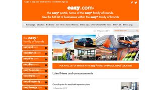 
                            8. easy.com - the easyGroup portal for the easy family of brands