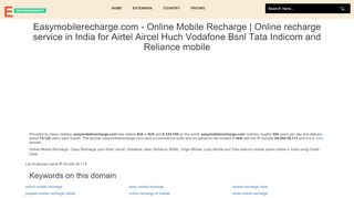 
                            3. Easymobilerecharge.com: Online Mobile …